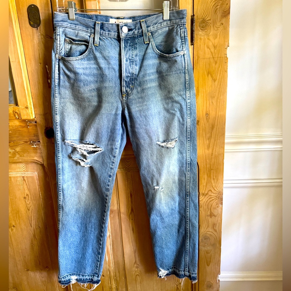 EUC AMO 100% Cotton Button Fly Jeans